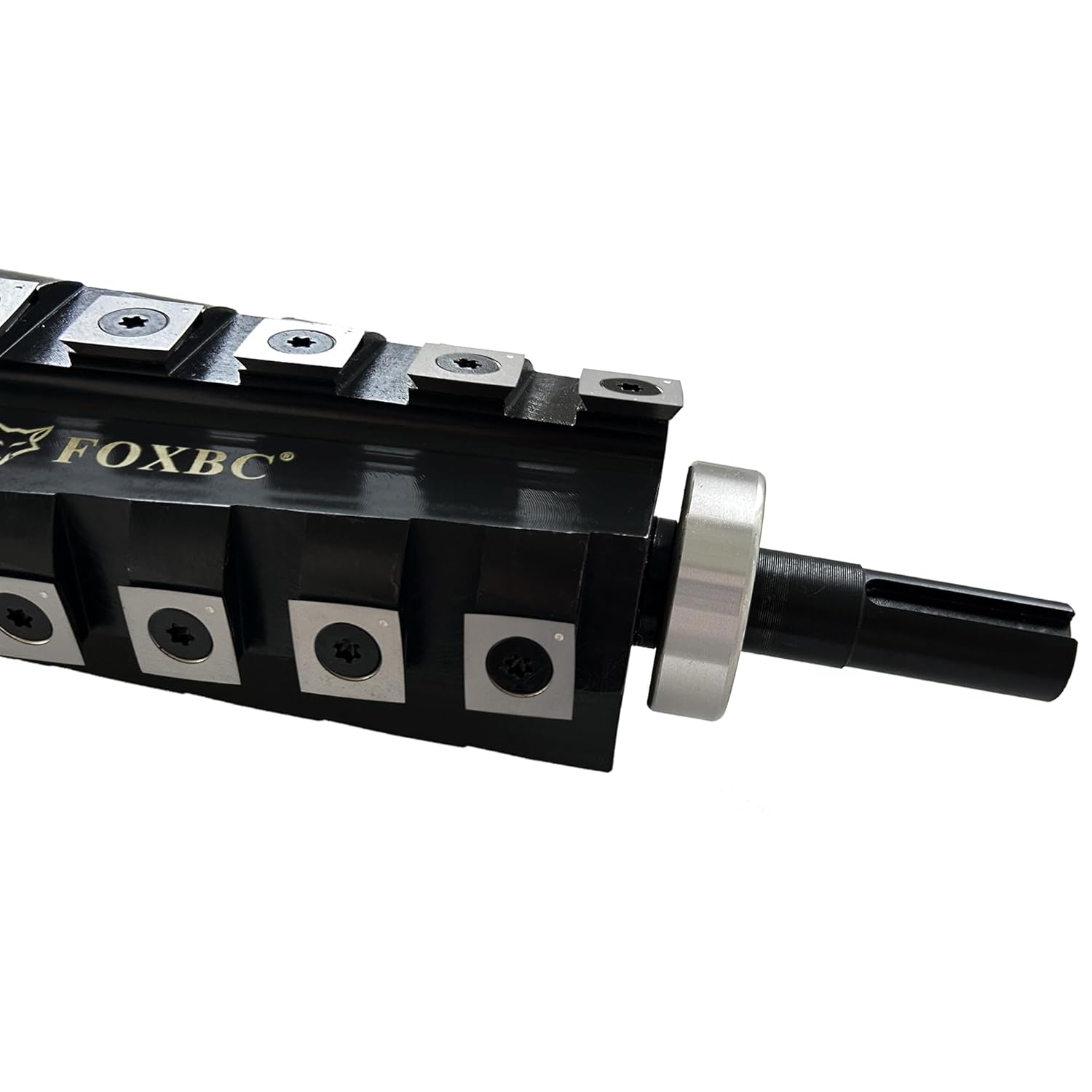 FOXBC 6 Inch Jointer Helical Cutter Head for Jet, Grizzly, Ridgid, Craftsman 6" Jointer with 4 Rows