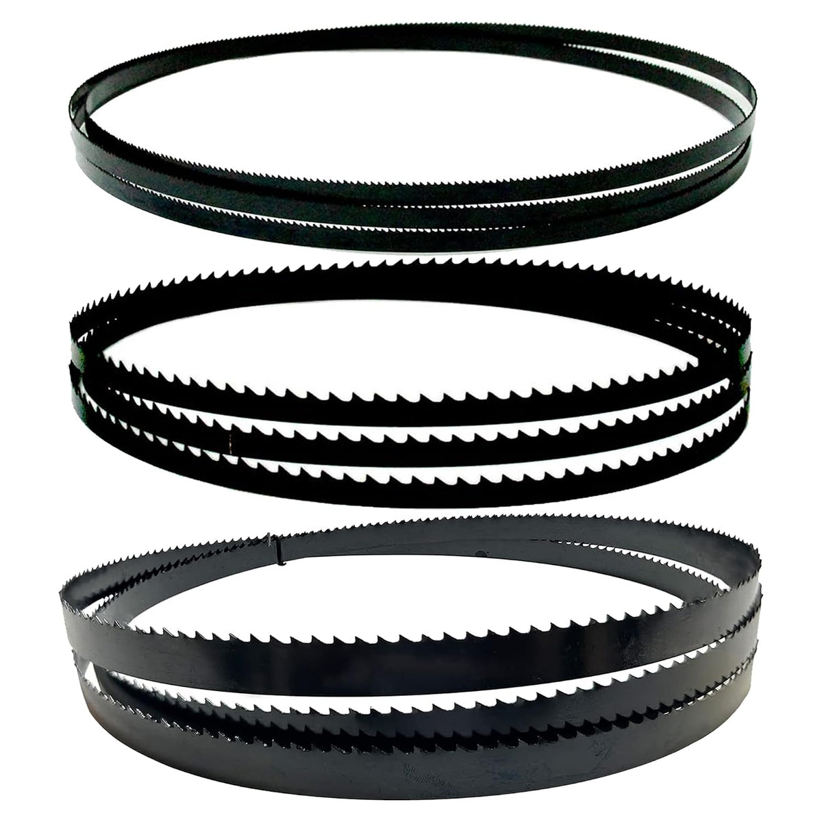 FOXBC 93-1/2 Inch Bandsaw Blades Assortment for Woodworking, Band Saw Blades for Delta, Grizzly, Rikon, Sears Craftsman, Jet, Shop Fox and Rockwell 14" Band Saw - 3 Pack