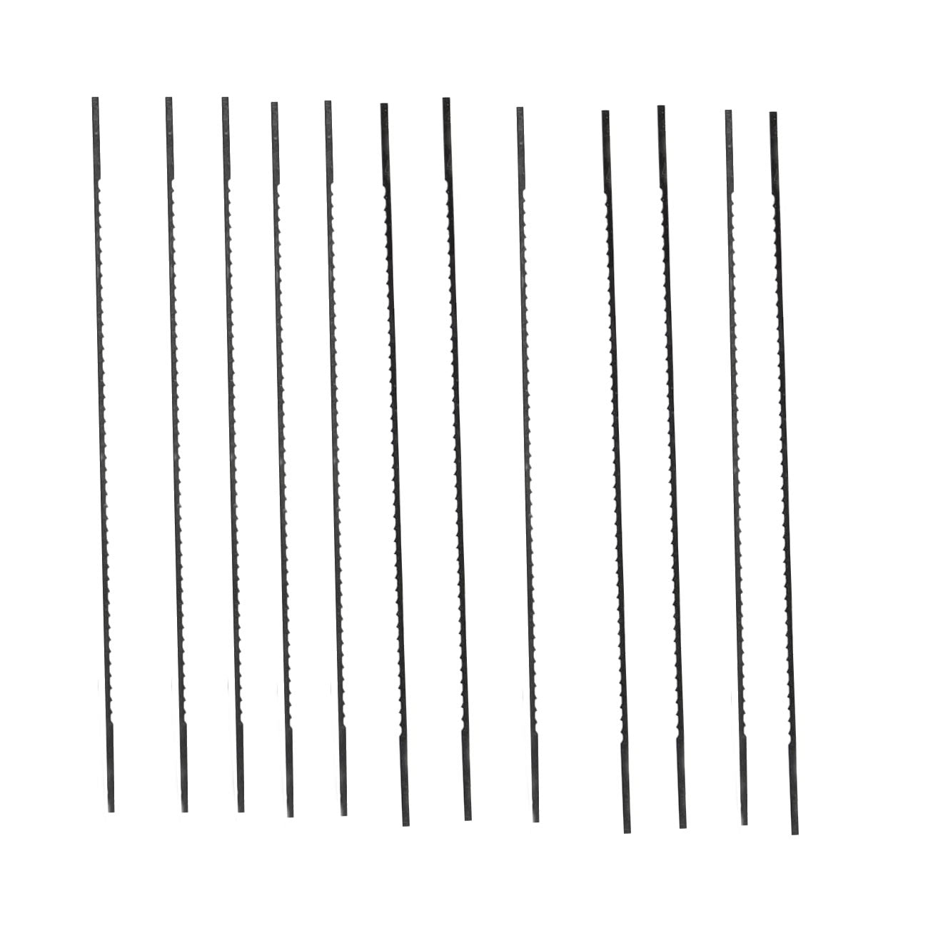 5 Inch Plain End Scroll Saw Blade Set, 36 Pack (28TPI, 12 TPI, 10TPI)