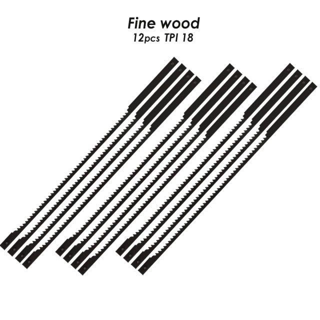 4 Inch Scroll Saw Blade for Dremel Moto-Saw MSSB51 Wood & Plastic Cutting - 12 Pack